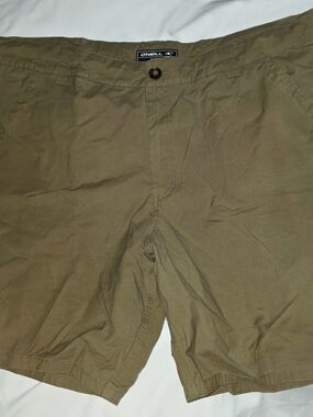 O'Neill Men's Olive/Tan Board Shorts Mens Size 40